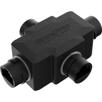 1 zu 3 RJ45 Datensplitter für Push-Lock-Datenverbindung